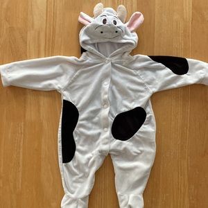 Infant cow Halloween costume